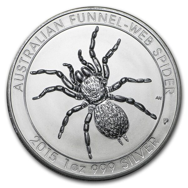 2015 Australian 1oz Silver Funnel-Web Spider