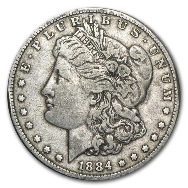 1878-1921 Morgan Silver Dollars VG-XF - Image 2