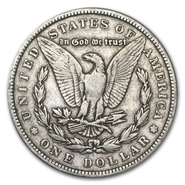 1878-1921 Morgan Silver Dollars VG-XF - Image 3