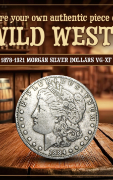 1878-1921 Morgan Silver Dollars VG-XF