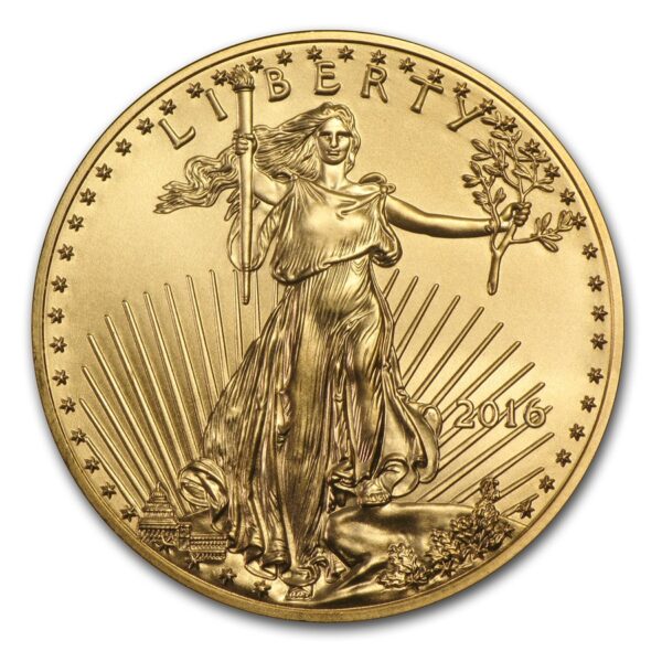 2016 1 oz Gold American Eagle BU