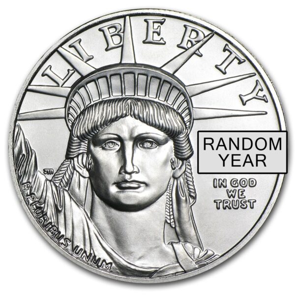 1 oz Platinum American Eagle BU (Random Year)