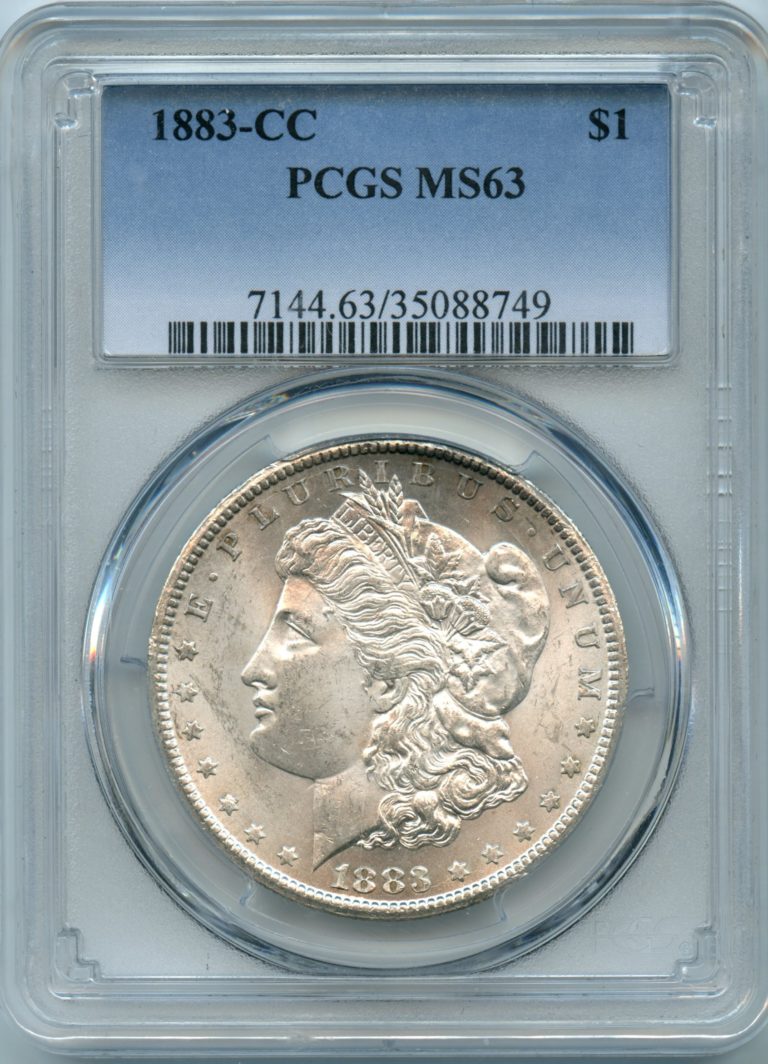 1883-CC Morgan Silver Dollar PCGS MS63 - American Rare Coin and Bullion