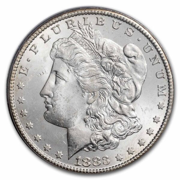 1883-CC Morgan Silver Dollar PCGS MS63 - Image 3