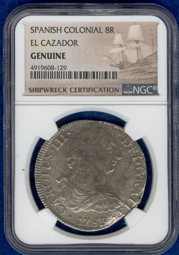 1783MO FF Mexico 8R El Cazador Genuine