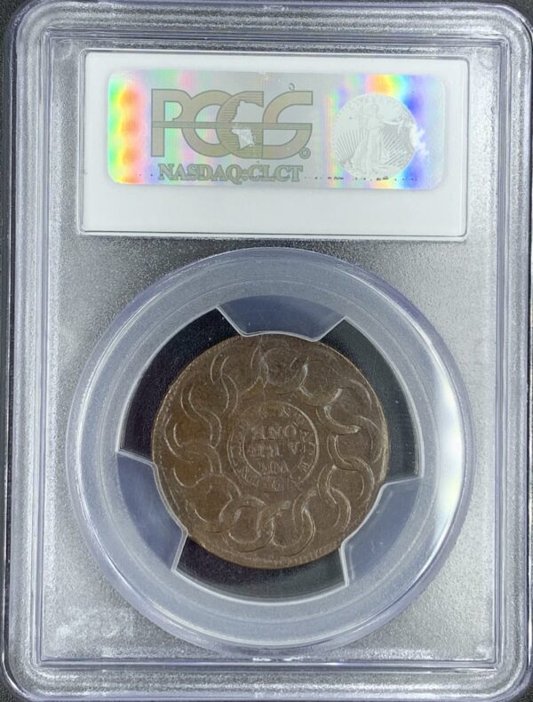 1787 Fugio Cent MS64+BN PCGS CAC - Image 2