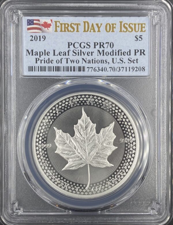 2019-W Pride of Two Nations set PR70 PCGS FDOI - Image 4