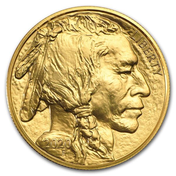 2020 $50 Gold Buffalo BU 24k