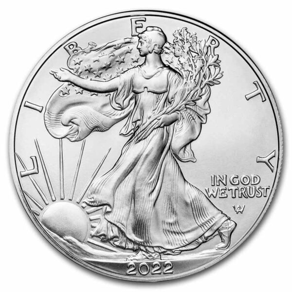 2022 1oz American Silver Eagle BU