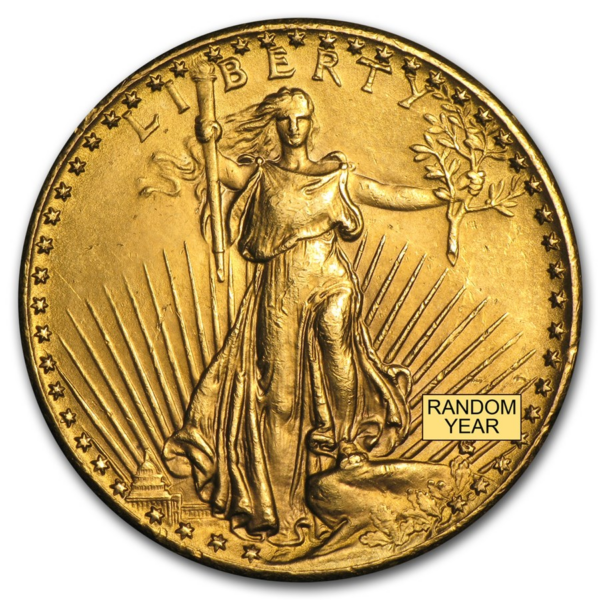 $20 St. Gaudens Gold Circulated Pre 1933