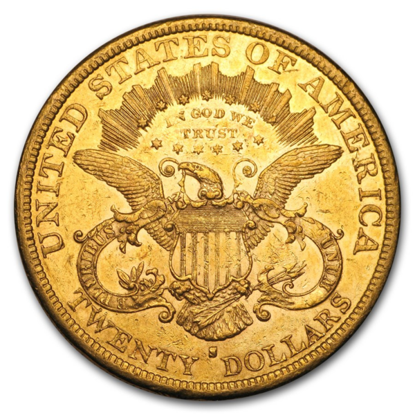 1850-1899 $20 Liberty AU - Image 3