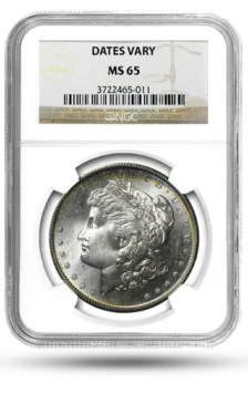 Pre-1900 $1 Morgan Silver Dollar MS-65