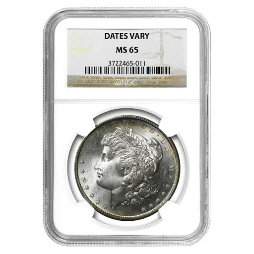 $1 Morgan Silver Dollar MS 65