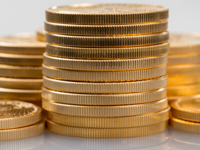 Gold Coin Stacking