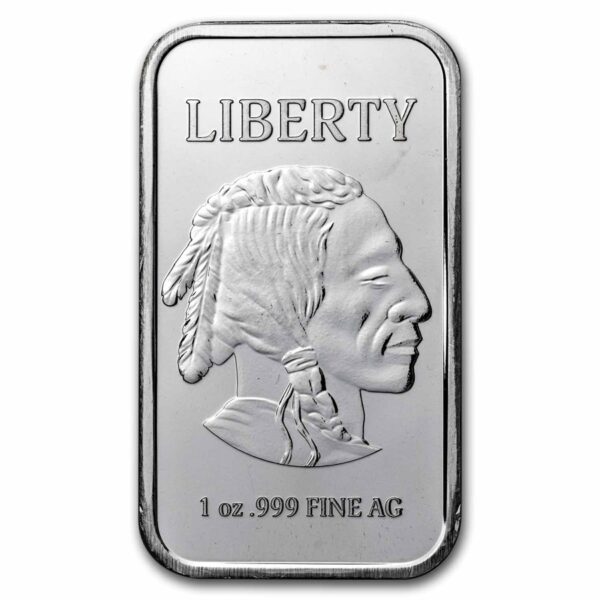 1 oz Silver Bars - Random Design - Image 2