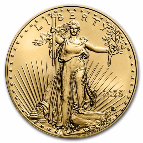 2025 $5 (1/10oz) Gold American Eagle