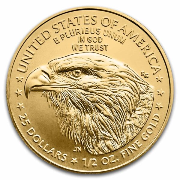 2025 $25 1/2 oz American Gold Eagle - Image 2