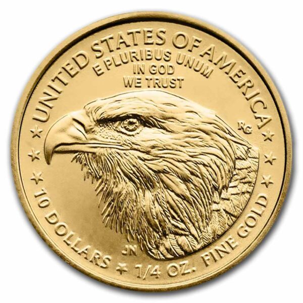 2025 $10 1/4 oz American Gold Eagle Coin - Image 2