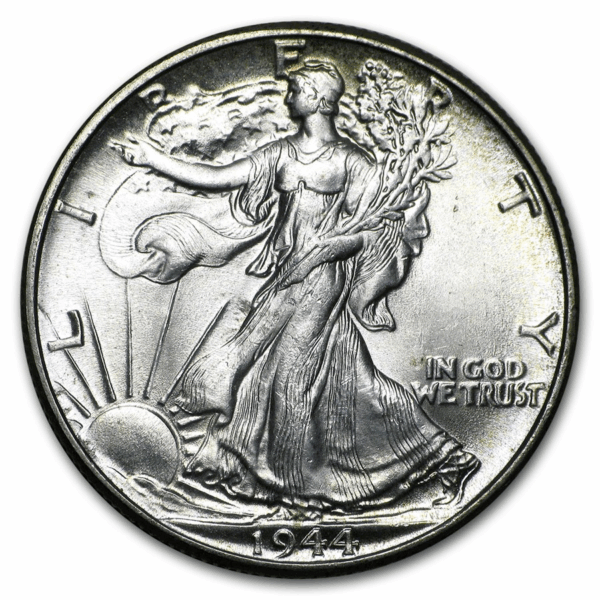 Walking Liberty Half Dollars 20-Coin Rolls
