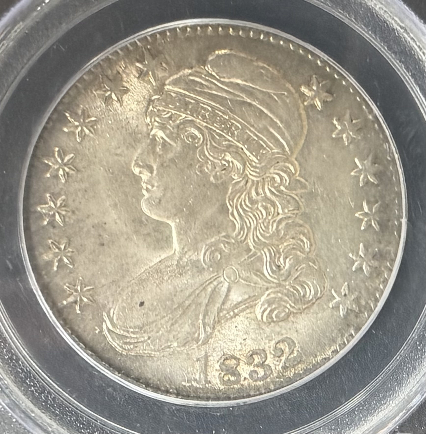 1832 Capped Bust Half Dollar MS64 Small Letters - Image 2