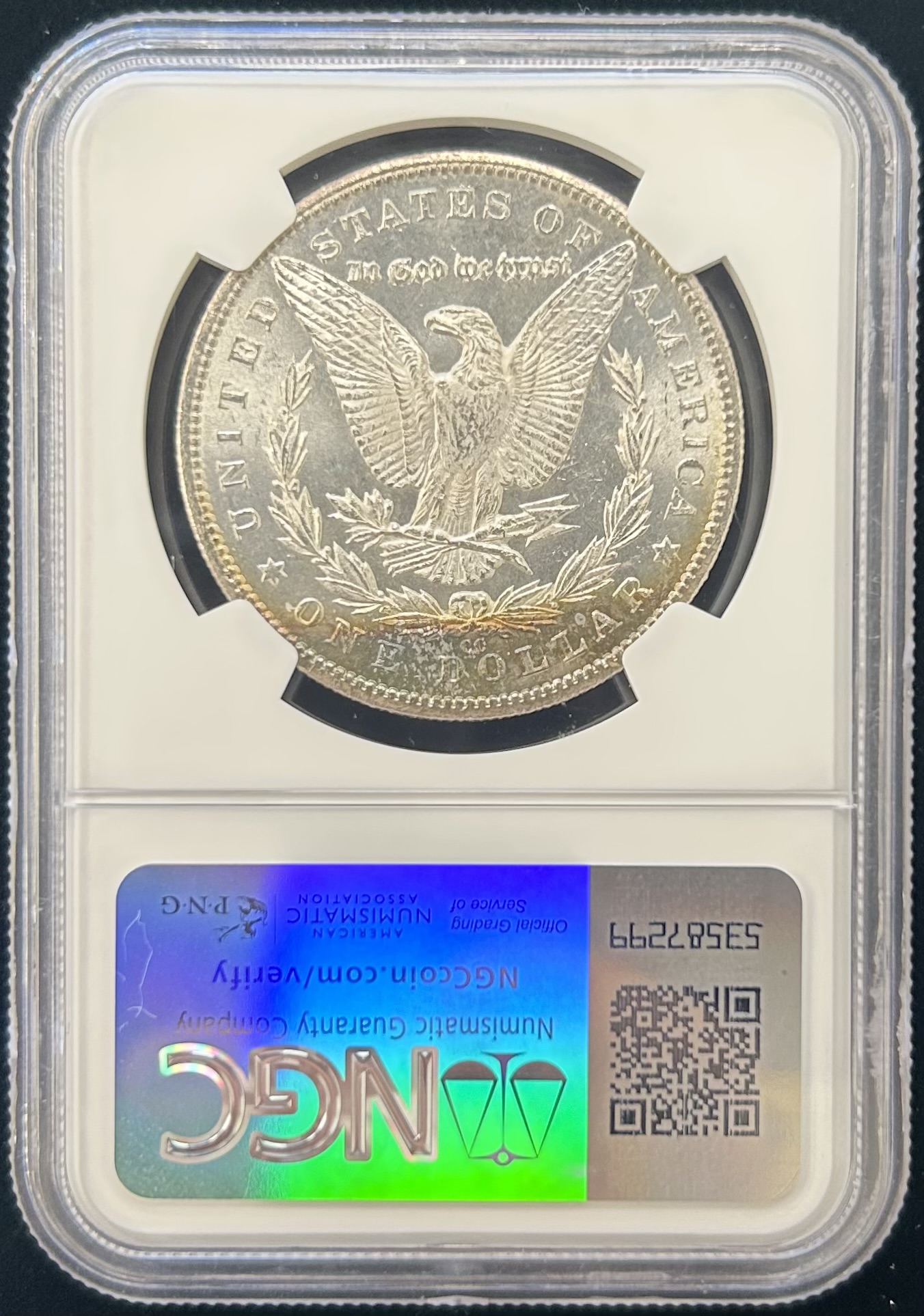 1884 Carson City Morgan Dollar NGC MS65 - Image 2